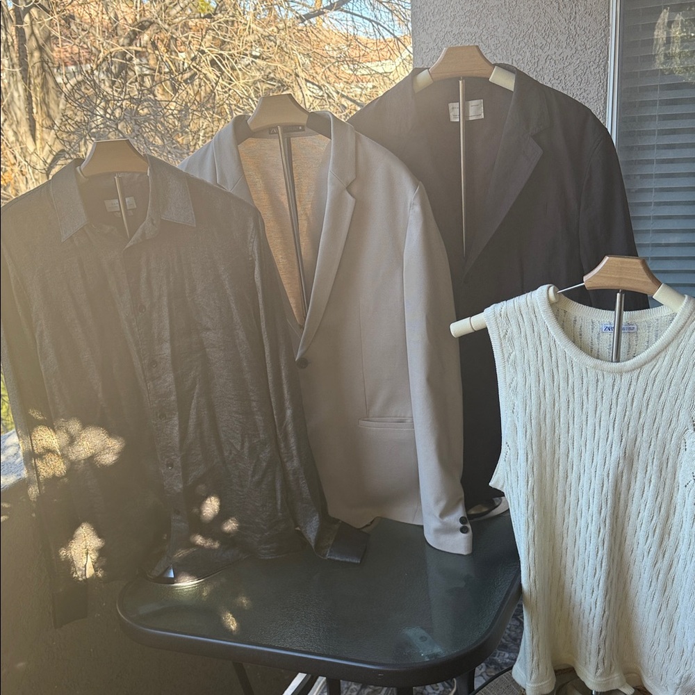 Zara Blazers and shirts set